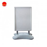 BORN DISPLAY  aluminum double A-board with water base  outdoor display stand