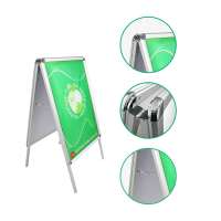 BORN DISPLAY  aluminum panel board A0 A1 A2 size advertising board pavement display holder